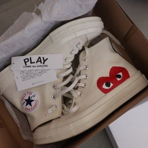 [SOLD] Comme Des Garcons CDG converse size 9W